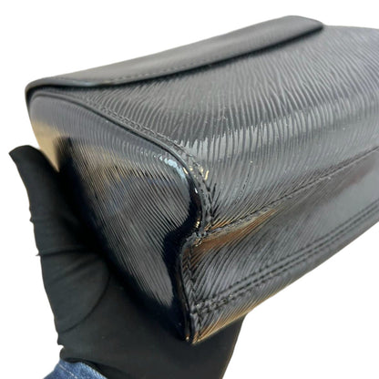 Louis-Vuitton Electric Epi Twist Shoulder Bag PM Black GHW