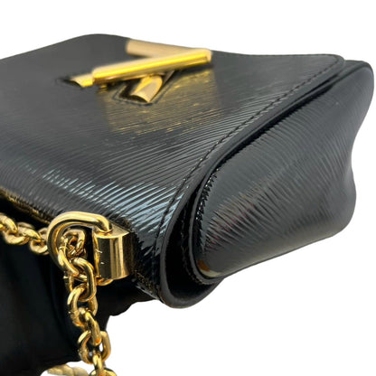 Louis-Vuitton Electric Epi Twist Shoulder Bag PM Black GHW