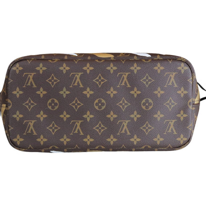 Louis-Vuitton Neverfull MM X Lol Monogram Gold Silver GHW