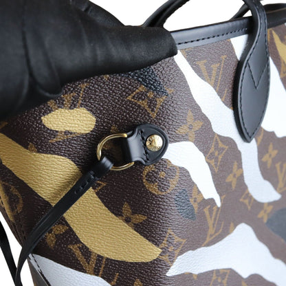 Louis-Vuitton Neverfull MM X Lol Monogram Gold Silver GHW