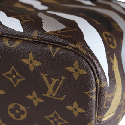 Louis-Vuitton Neverfull MM X Lol Monogram Gold Silver GHW