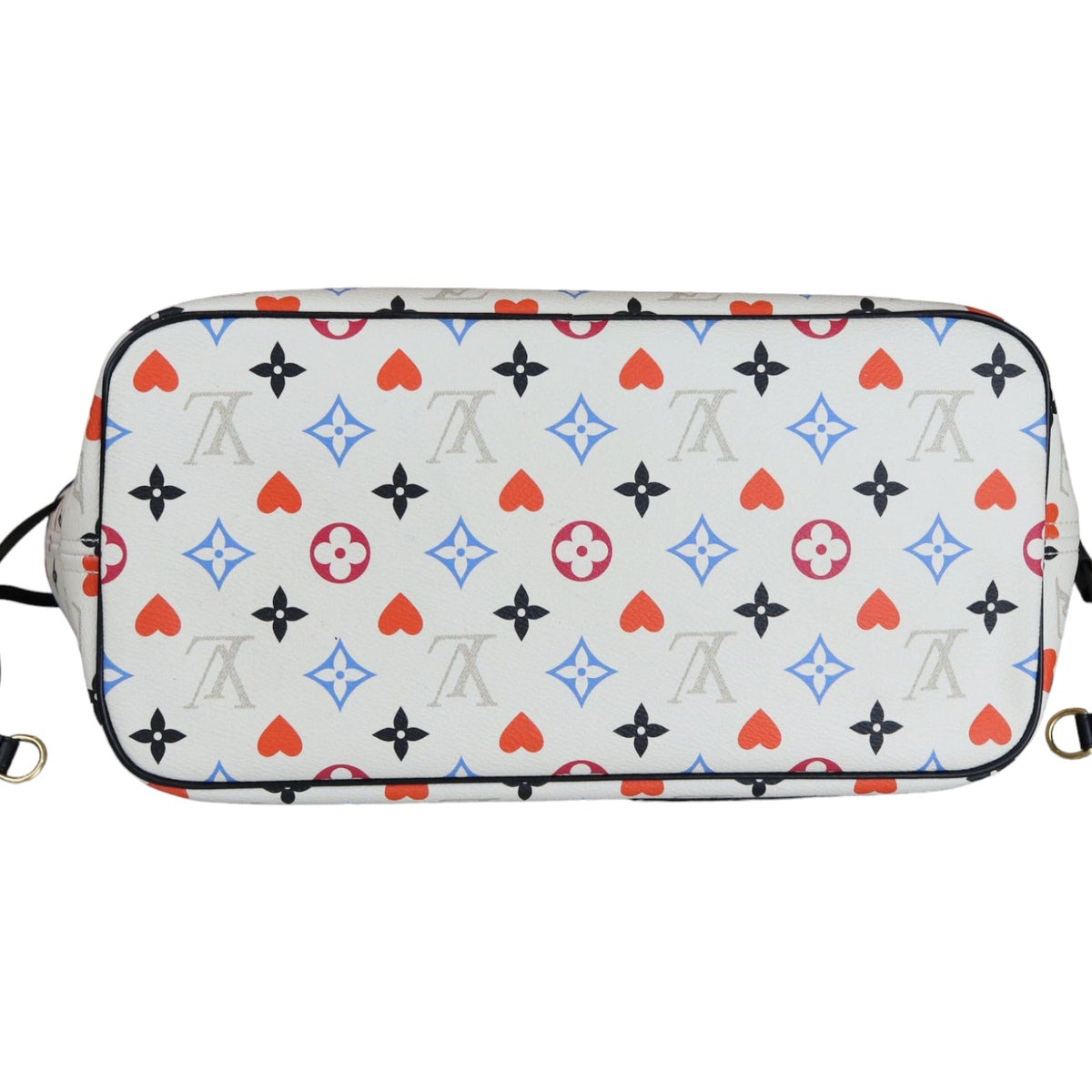 Louis-Vuitton Game On Neverfull MM White GHW