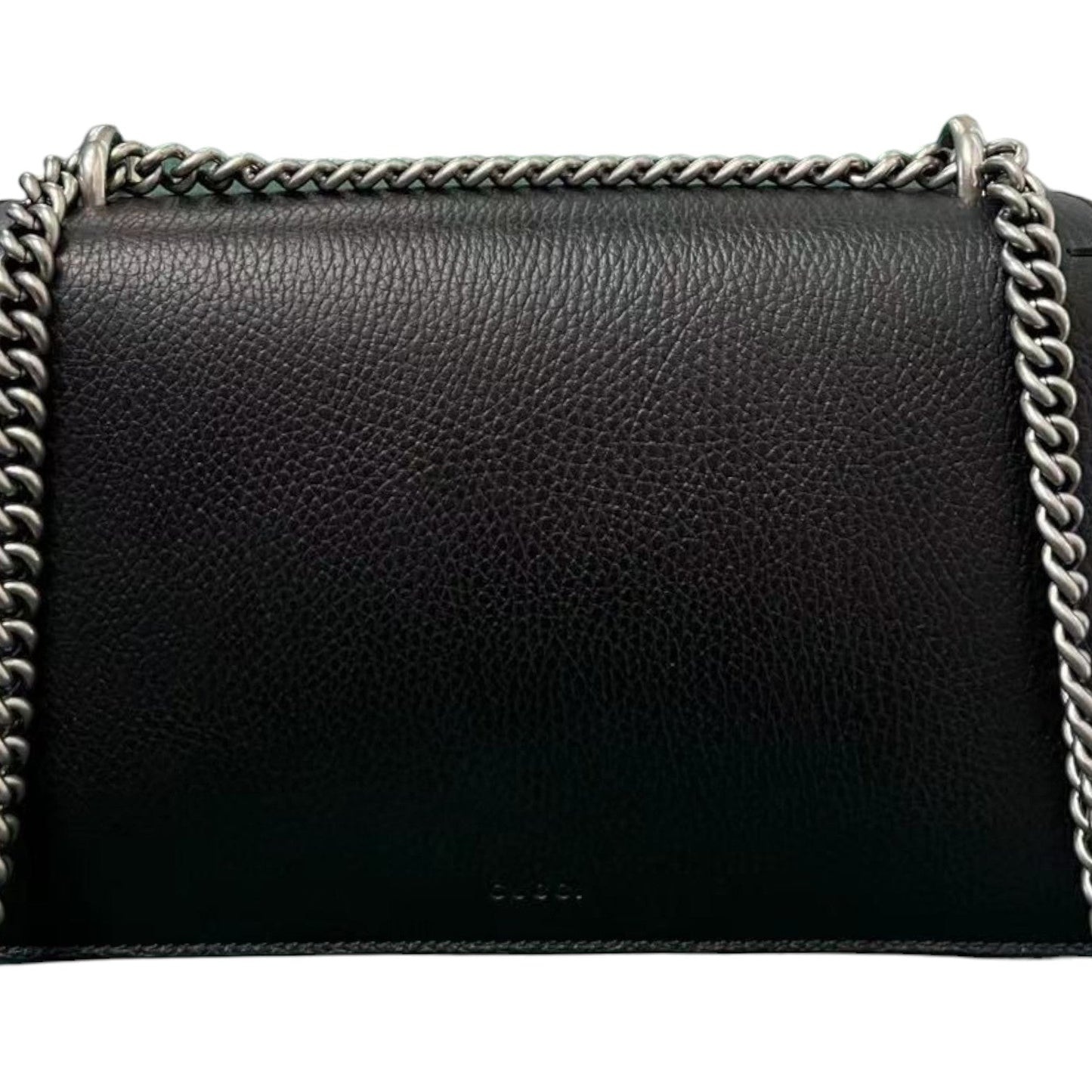 Gucci Dionysus Small Shoulder Pebbled Calfskin Black SHW