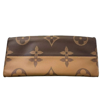 Louis-Vuitton On the go GM Reverse Large Brown GHW