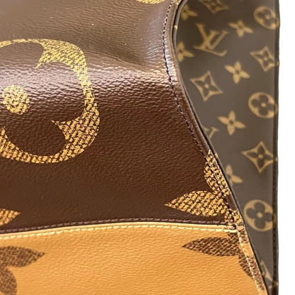 Louis-Vuitton On the go GM Reverse Large Brown GHW