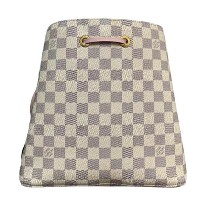 Louis-Vuitton Neonoe MM Damier Azur Eau De Rose GHW