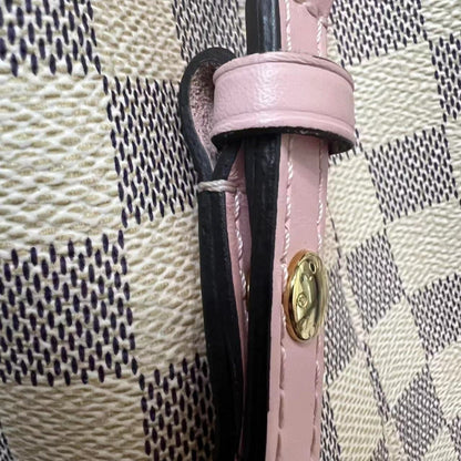 Louis-Vuitton Neonoe MM Damier Azur Eau De Rose GHW