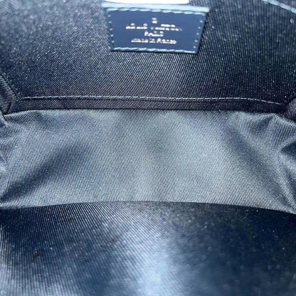 Louis-Vuitton Soft Trunk Mini Cowhide Monogram Denim Blue SHW