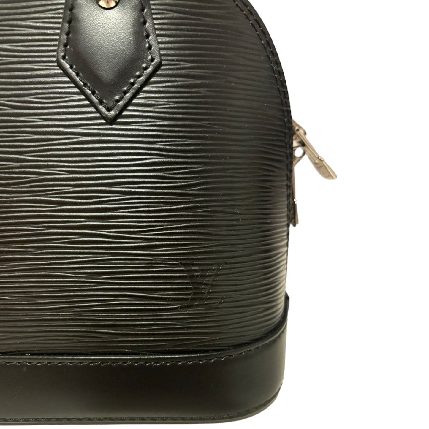 Louis-Vuitton Alma BB Epi Leather Black SHW