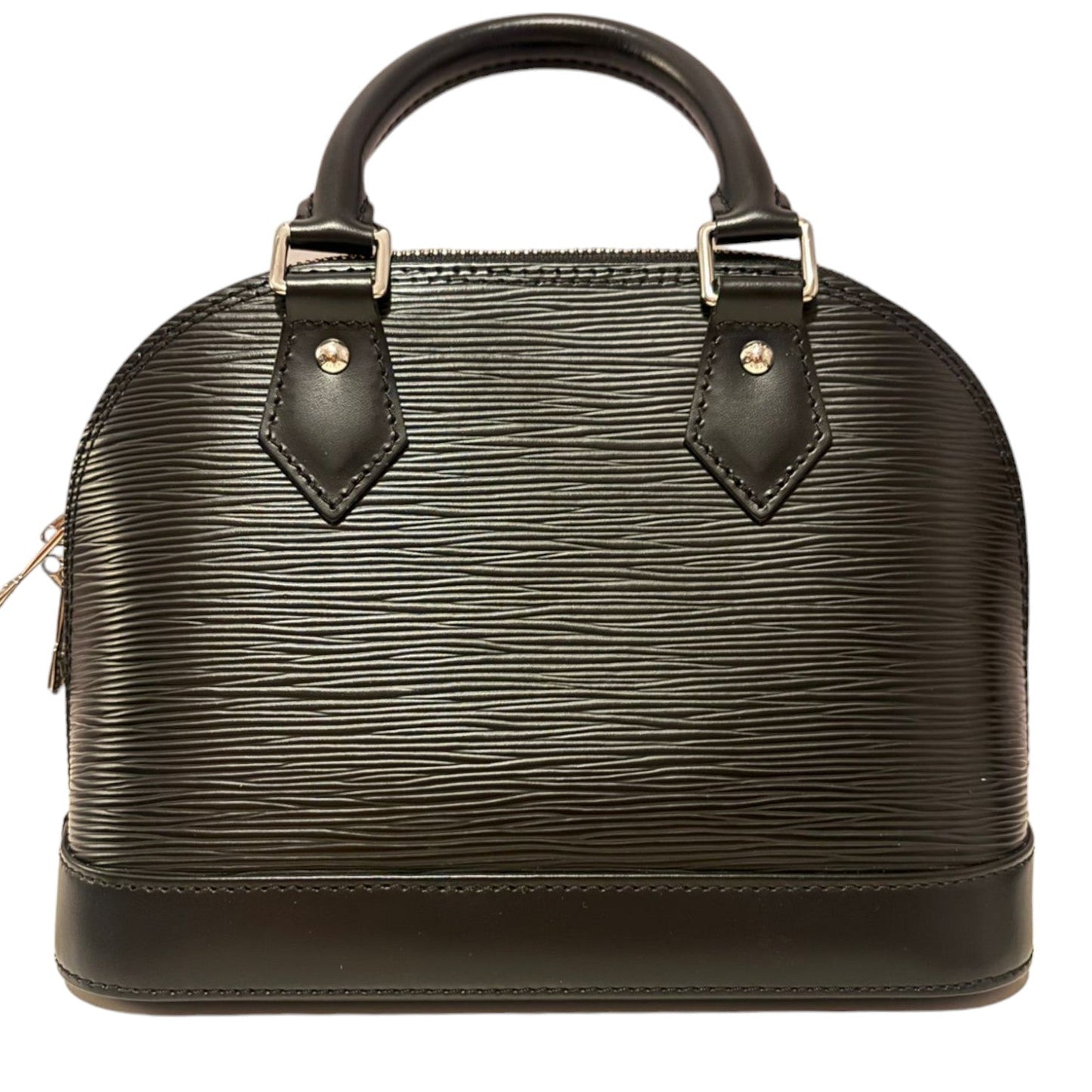 Louis-Vuitton Alma BB Epi Leather Black SHW