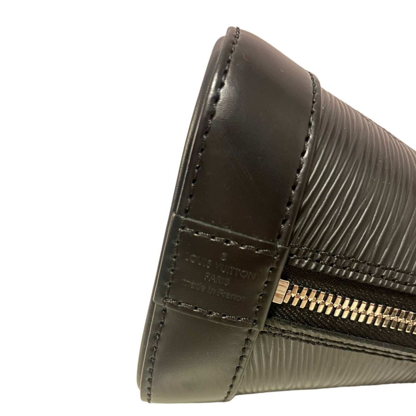 Louis-Vuitton Alma BB Epi Leather Black SHW