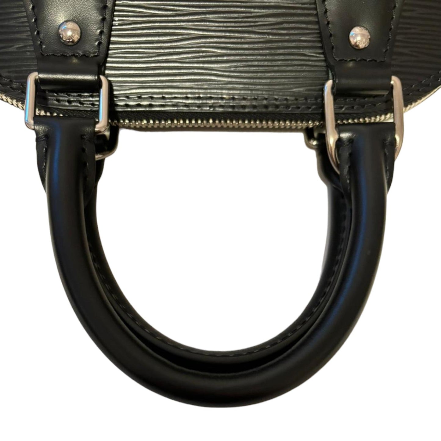 Louis-Vuitton Alma BB Epi Leather Black SHW