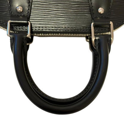Louis-Vuitton Alma BB Epi Leather Black SHW