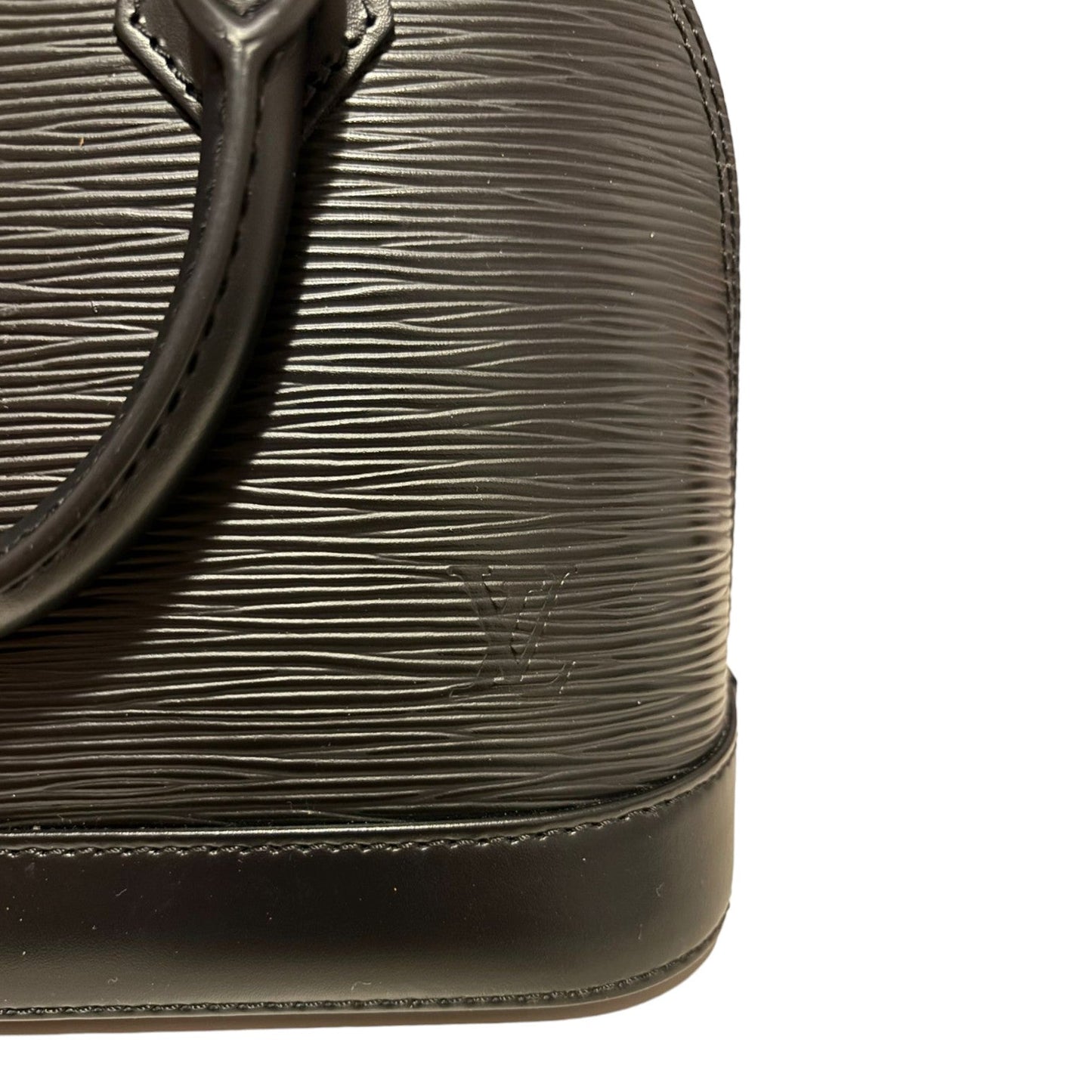 Louis-Vuitton Alma BB Epi Leather Black SHW