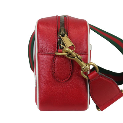 Gucci X Adidas Web Small Shoulder Red White GHW