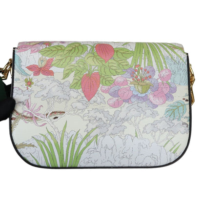 Gucci Horsebit 1955 Tiger Print Mini Leather White Multicolor GHW
