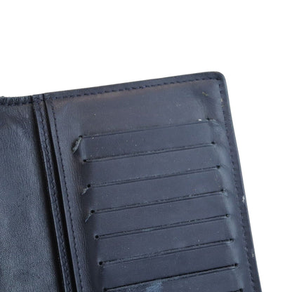 Louis-Vuitton Infini Brazza Men's Wallet Damier Navy