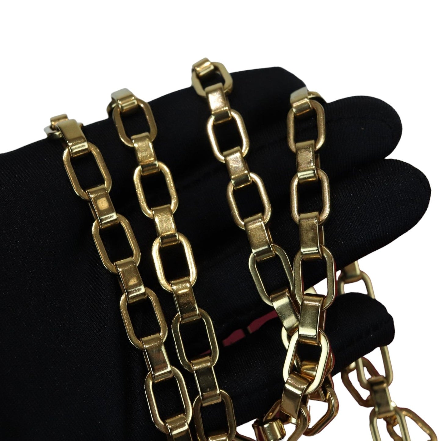 Louis-Vuitton Pallas Chain Flap Monogram Red GHW
