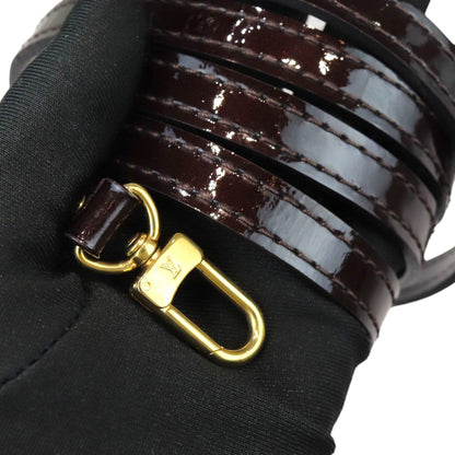 Louis-Vuitton Alma BB Vernis Patent Amarante GHW