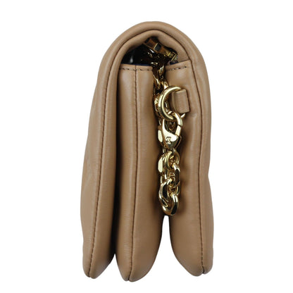Louis-Vuitton Coussin Pochette Lambskin Embossed Monogram Camel GHW