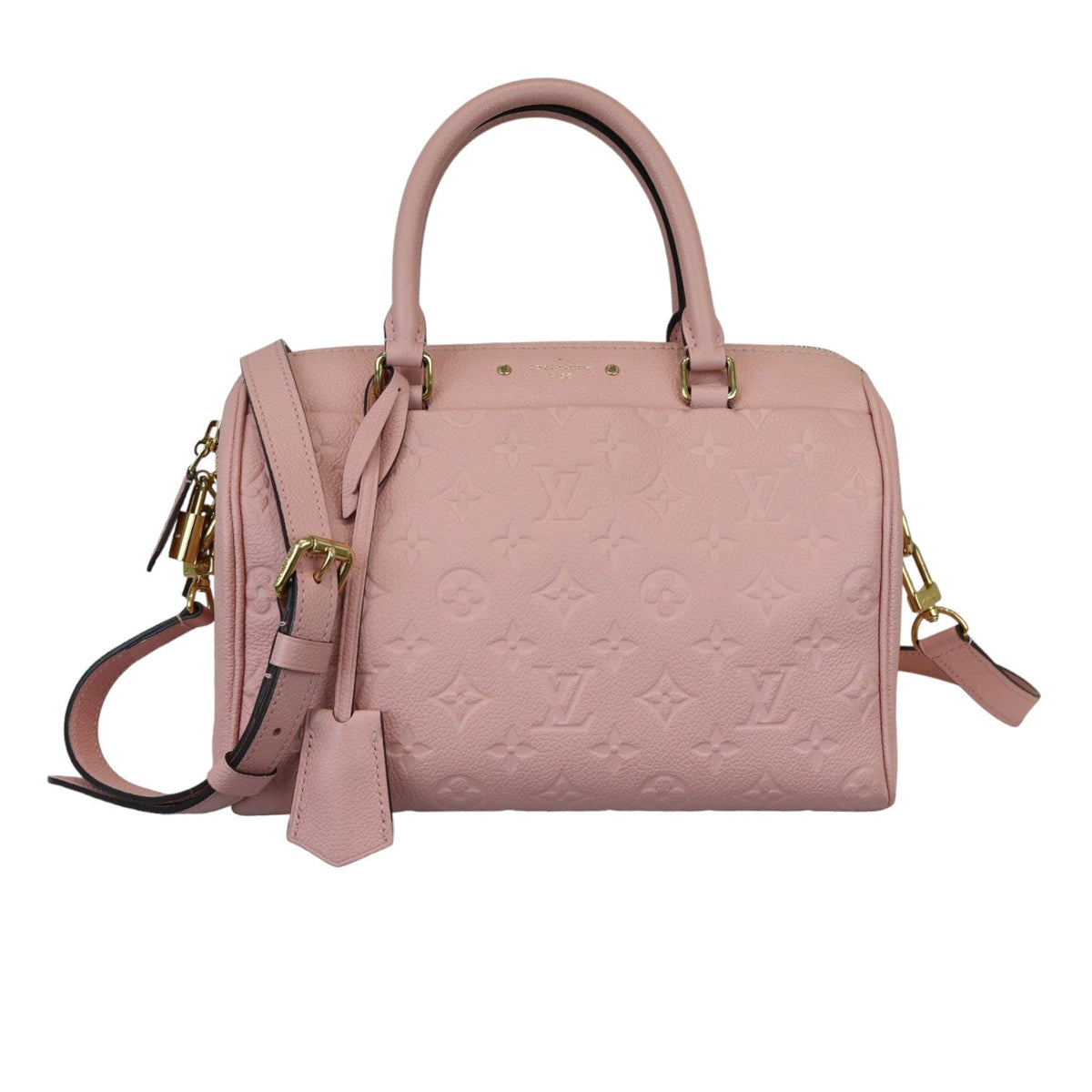 Louis-Vuitton Speedy 25 Empreinte Pink GHW