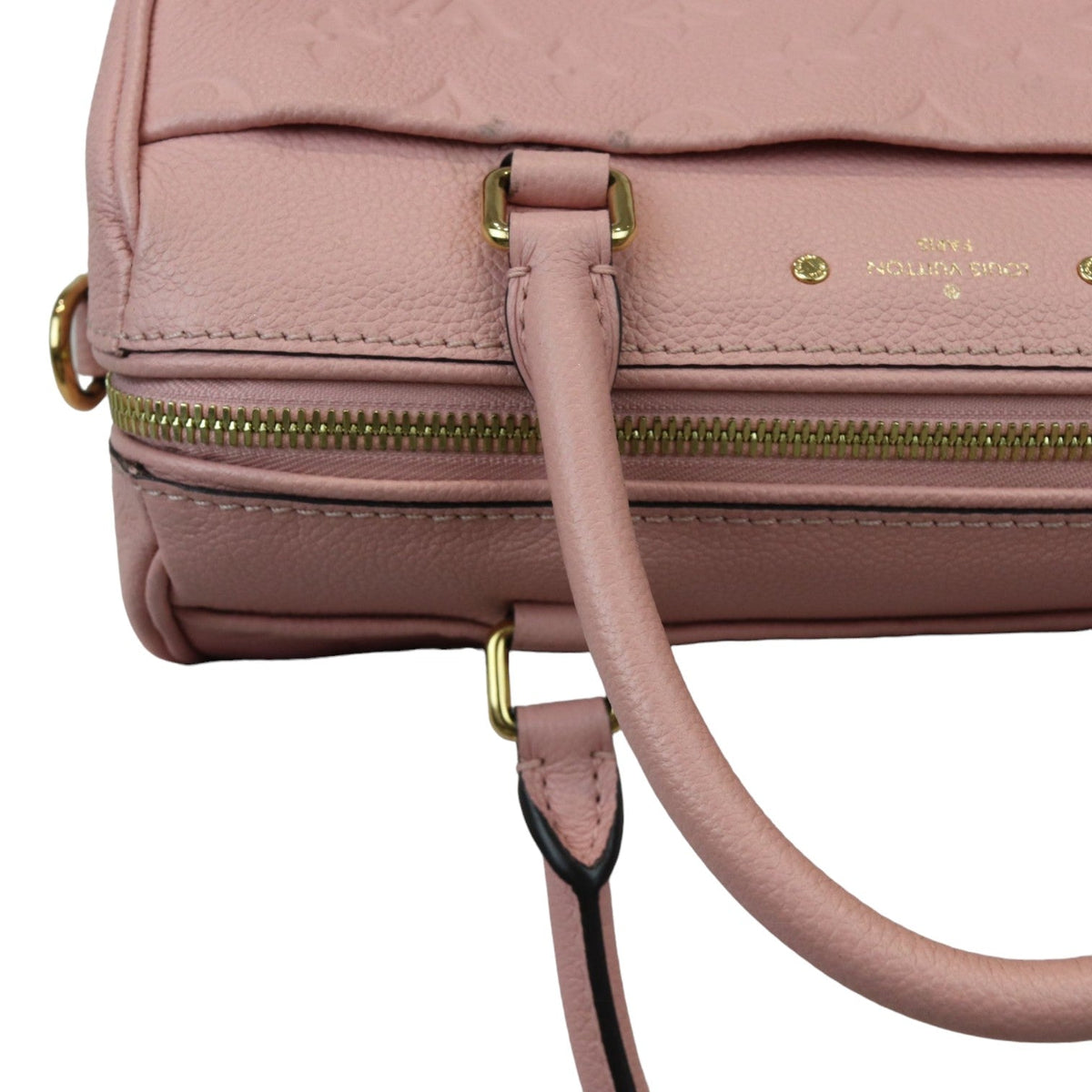 Louis-Vuitton Speedy 25 Empreinte Pink GHW