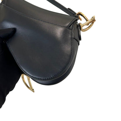 Saddle Bag Mini with Additional Strap Black GHW