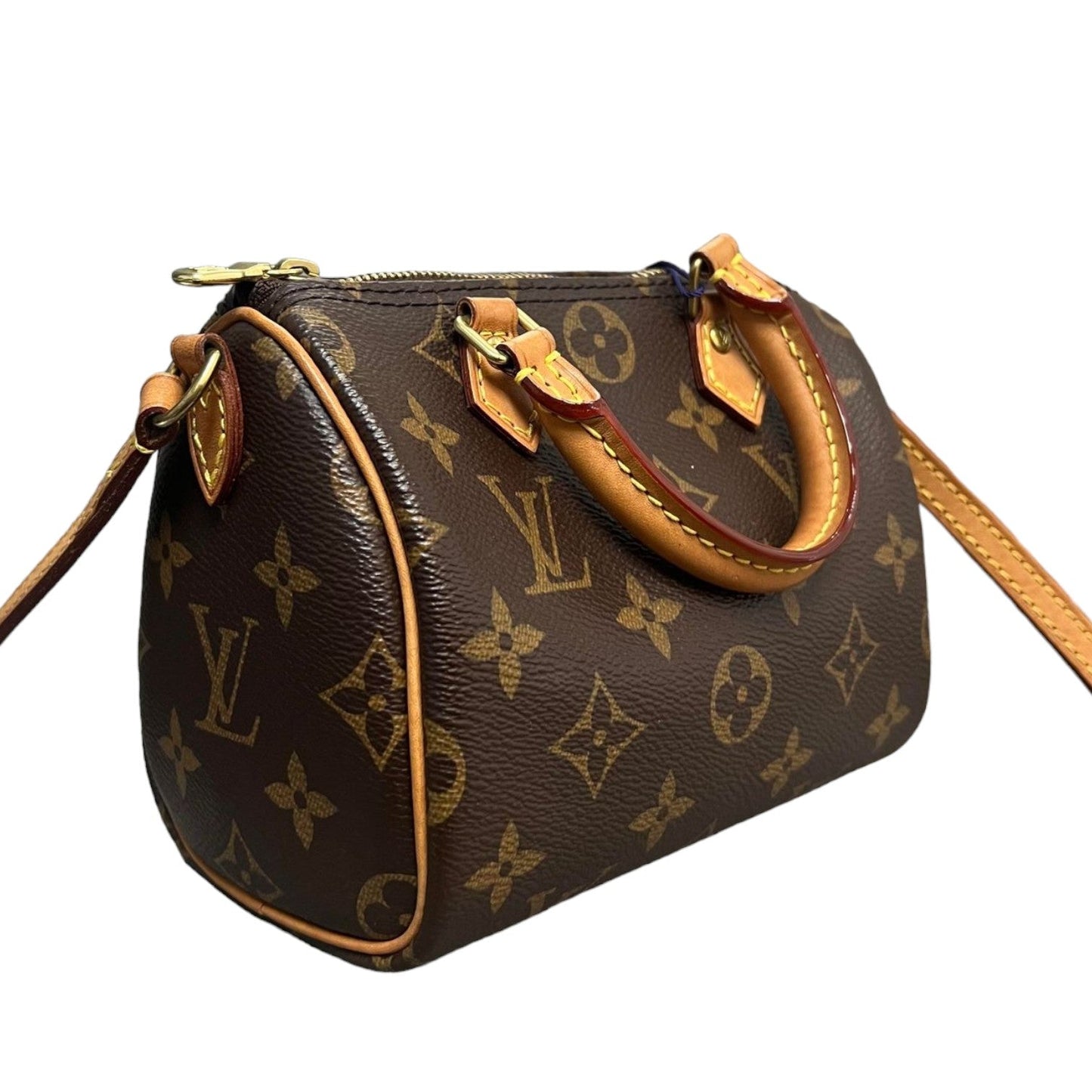 Louis-Vuitton Speedy Mini Monogram Brown GHW