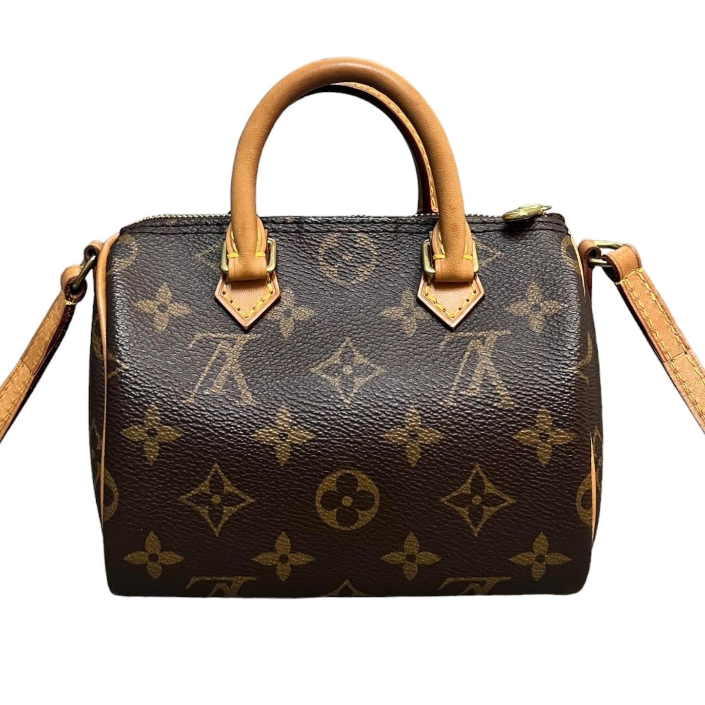 Louis-Vuitton Speedy Mini Monogram Brown GHW