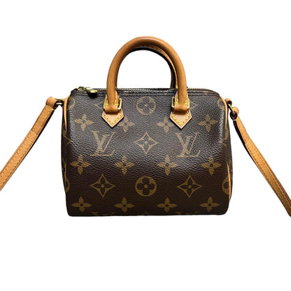 Louis-Vuitton Speedy Mini Monogram Brown GHW