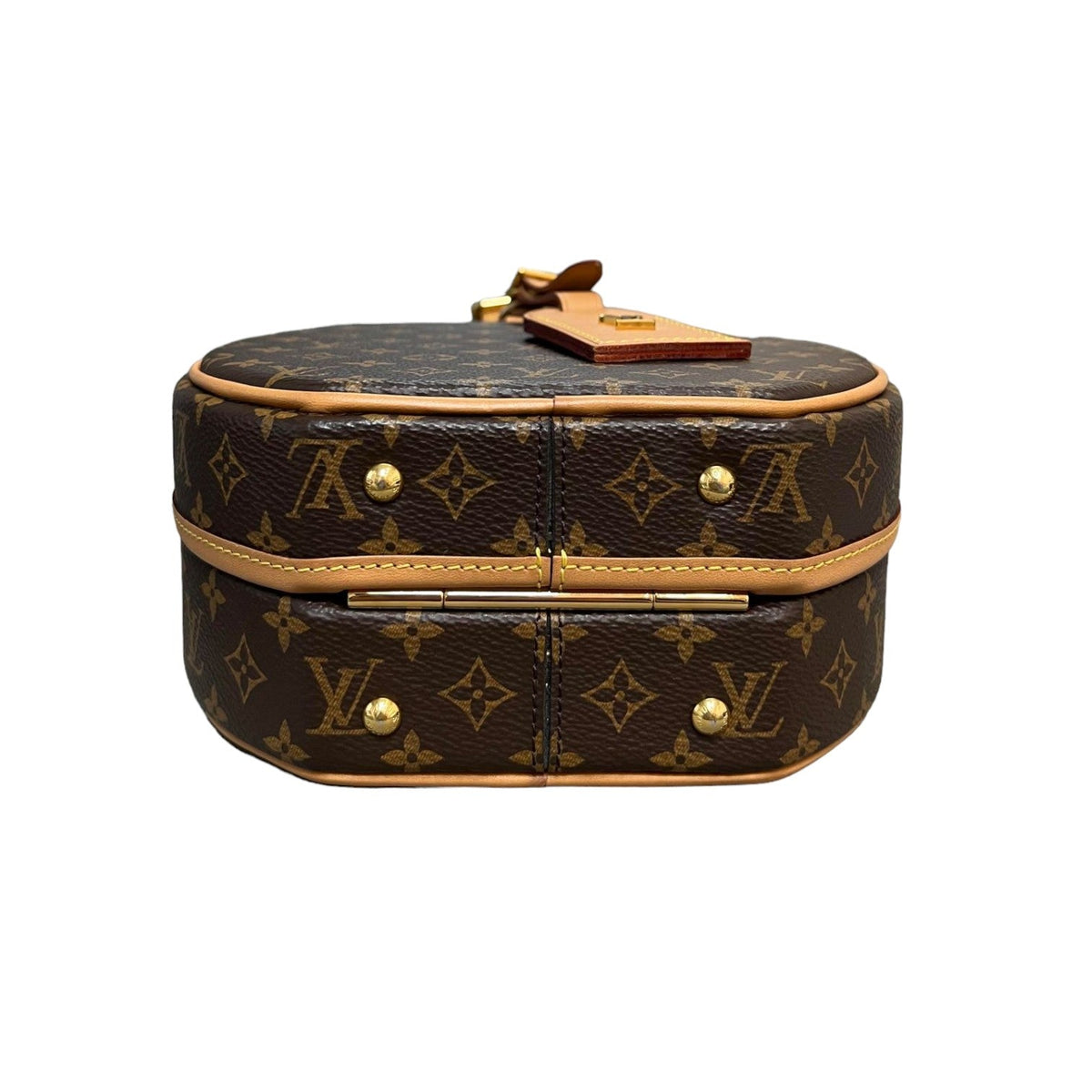 Louis-Vuitton Petite Boite Chapeau Monogram Canvas Brown GHW