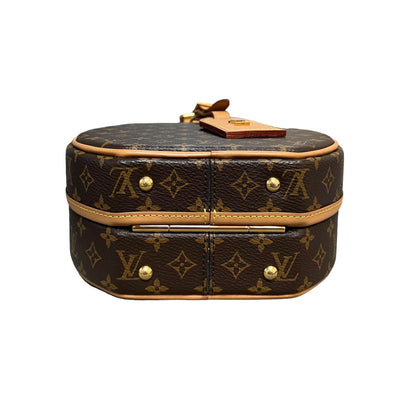Louis-Vuitton Petite Boite Chapeau Monogram Canvas Brown GHW