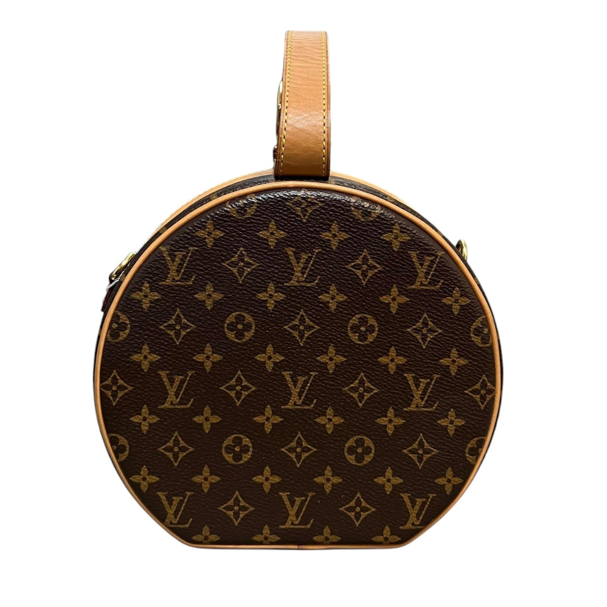 Louis-Vuitton Petite Boite Chapeau Monogram Canvas Brown GHW