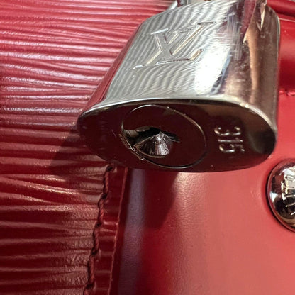 Louis-Vuitton Bowling Montaigne GM Epi Red SHW