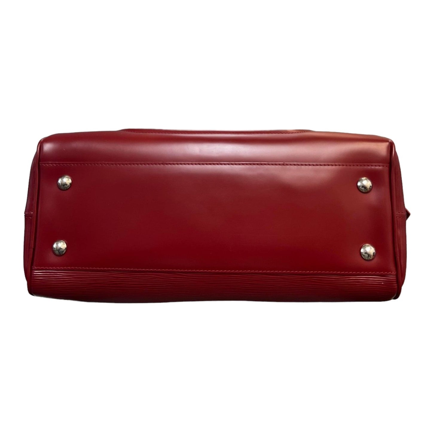 Louis-Vuitton Bowling Montaigne GM Epi Red SHW