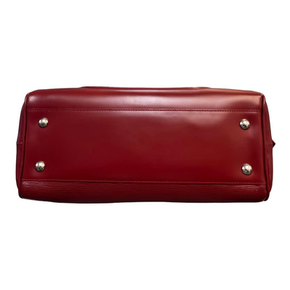 Louis-Vuitton Bowling Montaigne GM Epi Red SHW