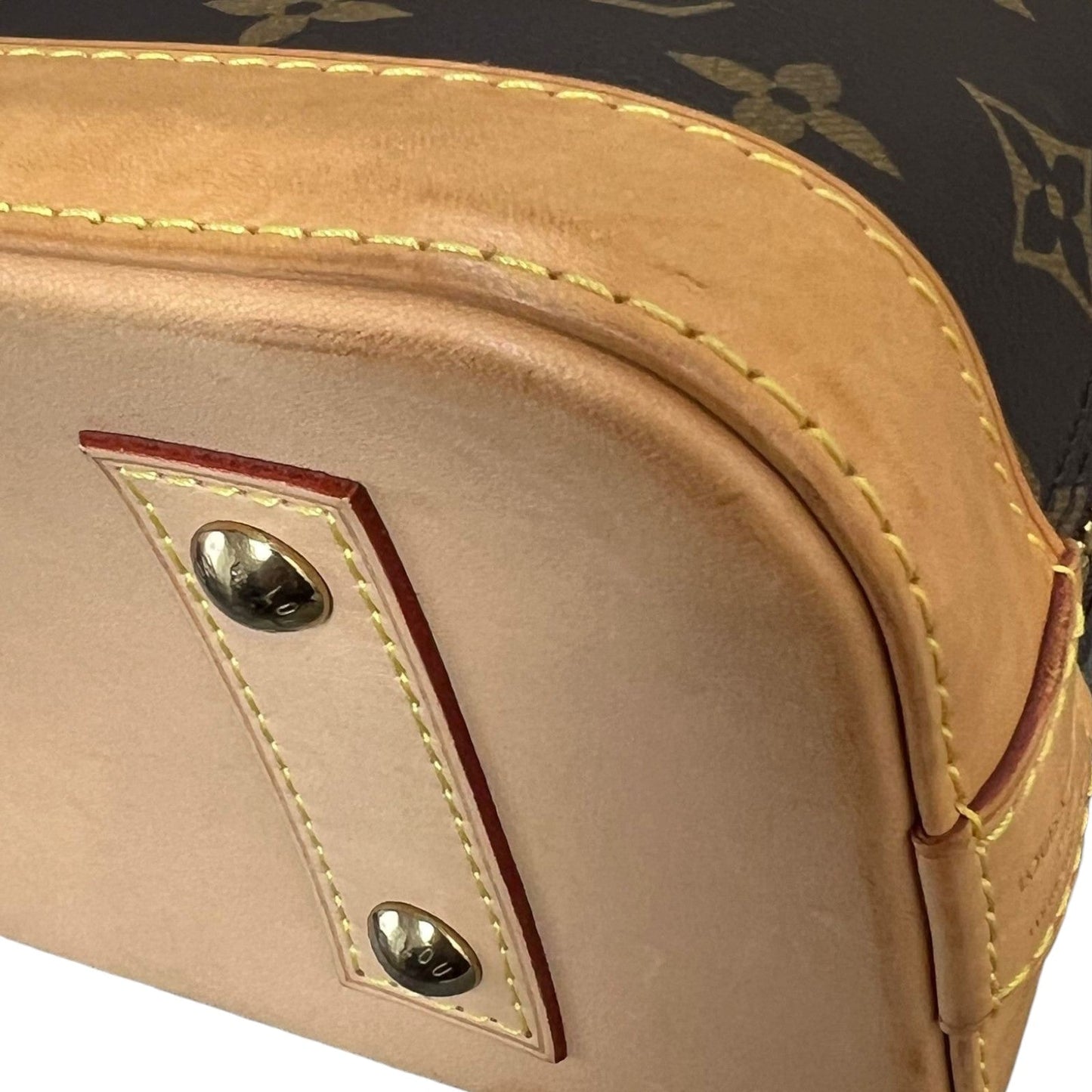 Louis-Vuitton Alma BB Monogram Brown GHW