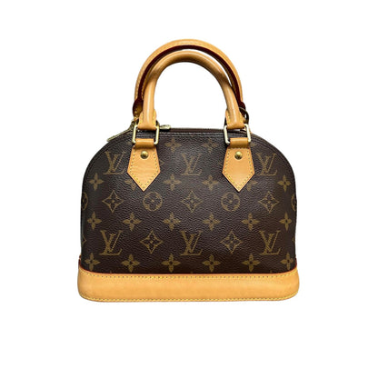 Louis-Vuitton Alma BB Monogram Brown GHW