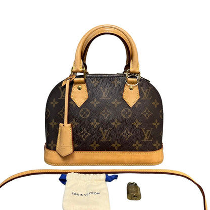 Louis-Vuitton Alma BB Monogram Brown GHW