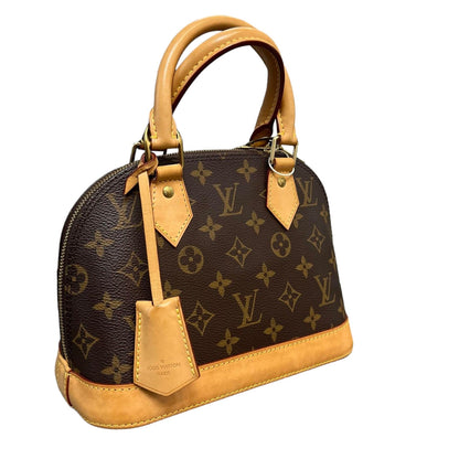 Louis-Vuitton Alma BB Monogram Brown GHW