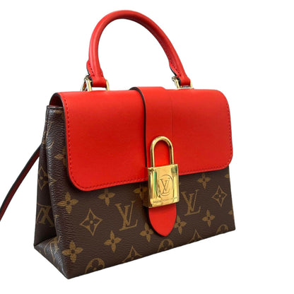 Louis-Vuitton Locky BB Monogram Canvas Coquelicot GHW