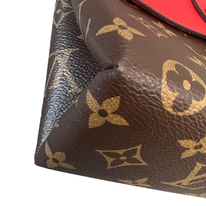 Louis-Vuitton Locky BB Monogram Canvas Coquelicot GHW