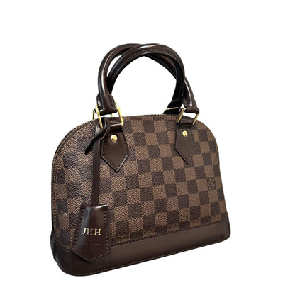 Louis-Vuitton Alma BB Damier Ebene Brown GHW