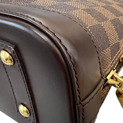 Louis-Vuitton Alma BB Damier Ebene Brown GHW