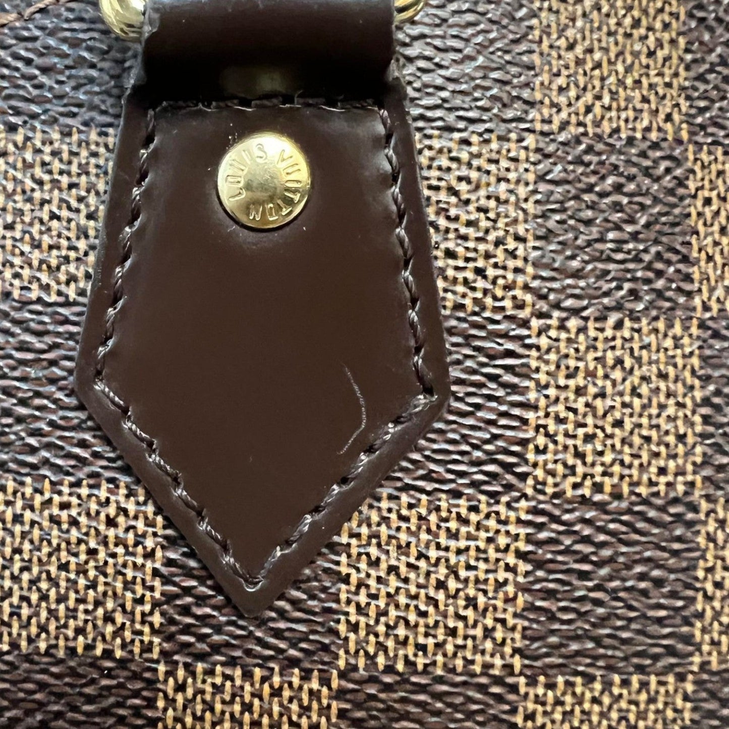 Louis-Vuitton Alma BB Damier Ebene Brown GHW