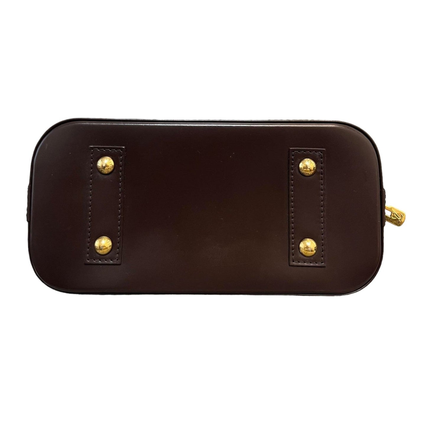 Louis-Vuitton Alma BB Damier Ebene Brown GHW