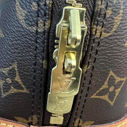 Louis-Vuitton Alma BB Monogram Canvas Brown GHW