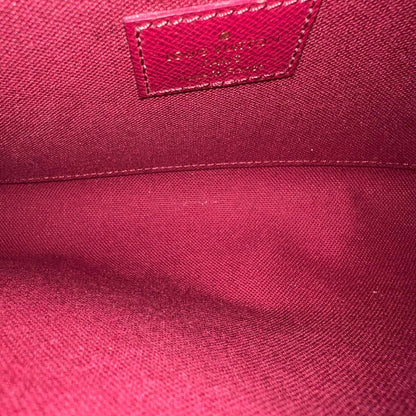 Louis-Vuitton Chain Wallet Monogram Pochette Felicie Brown GHW