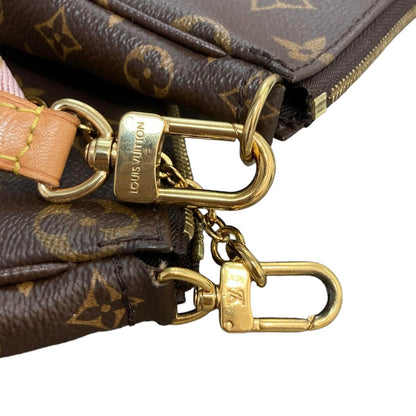 Louis-Vuitton Multi Pochette Pink Strap GHW