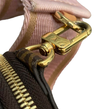 Louis-Vuitton Multi Pochette Pink Strap GHW